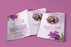 funeral program template