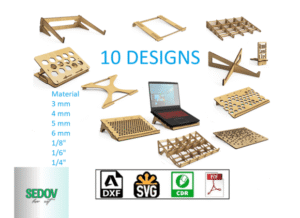 Laser patterns design