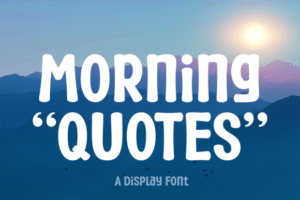 quotes morning