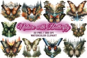 stickers butterfly