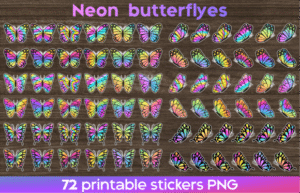 butterfly stickers