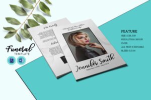 funeral program template