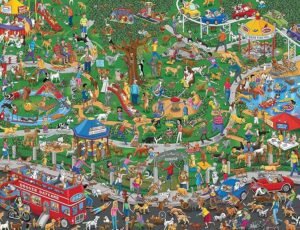 puzzle cartoon