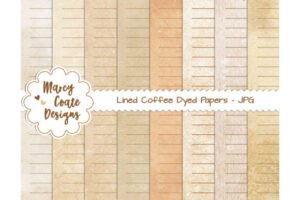 paper template with lines