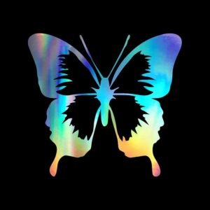 silhouette butterfly