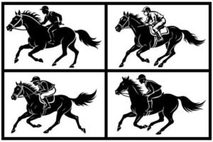 silhouette horse