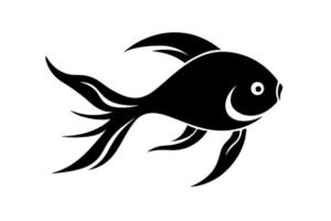 silhouette fish