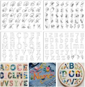 embroidery alphabet 