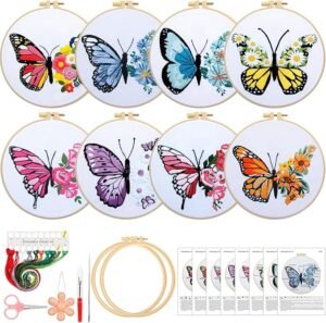 embroidery butterfly