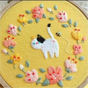 embroidery cat patterns