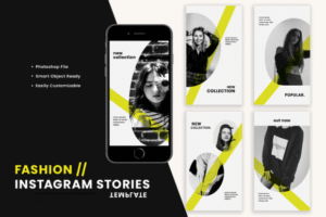 fashion animated instagram stories