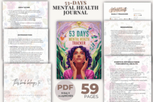 100 mental health journal prompts kdp