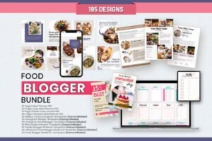 bakery instagram canva story template