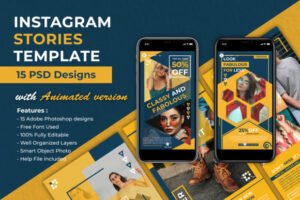 fashion animated instagram stories