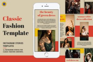 fashion animated instagram stories