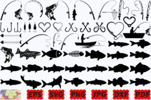 silhouette fish