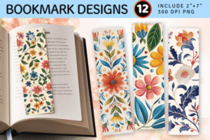 embroidery bookmark
