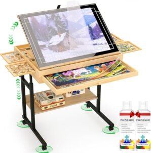 puzzle table