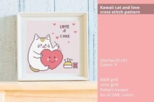 embroidery cat patterns