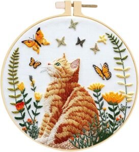 embroidery cat patterns
