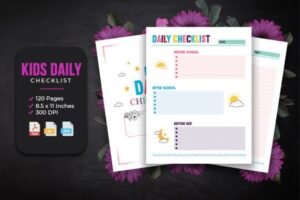 daily checklist for kids