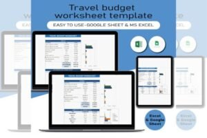 google sheet schedule template