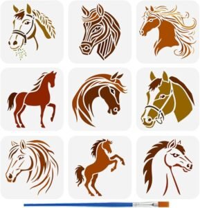 silhouette horse