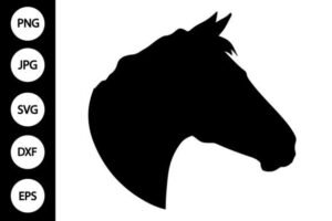 silhouette horse