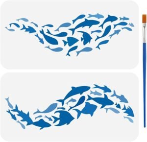 silhouette fish