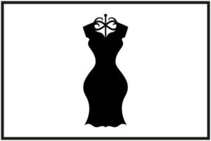 silhouette dress