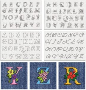 embroidery alphabet 