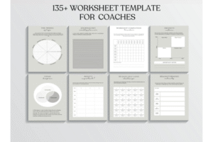 life coach templates canva coaching