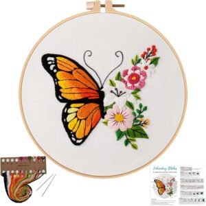 embroidery butterfly