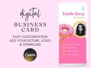 bakery instagram canva story template