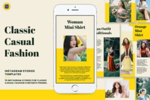 fashion animated instagram stories