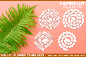 Paper Flowers Template