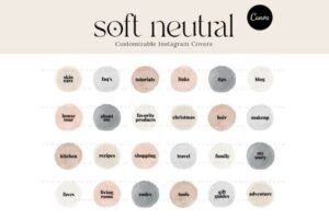 diy editable instagram highlight covers