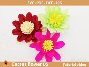 Paper Flowers Template