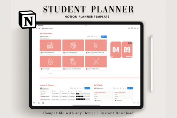 notion study template
