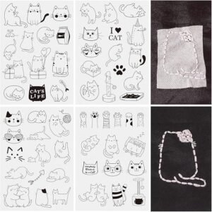 embroidery cat patterns