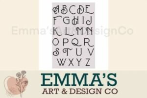 embroidery alphabet 