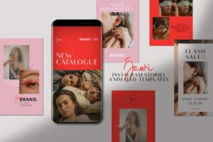 fashion animated instagram stories