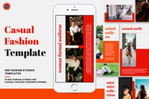 fashion animated instagram stories