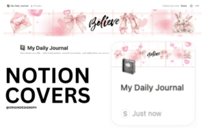 notion template aesthetic