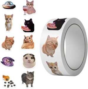 cute cat kawaii stickers bundle