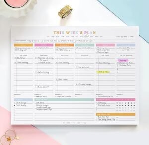 kids weekly planner