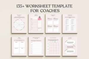 life coach templates canva coaching