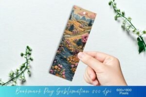 embroidery bookmark