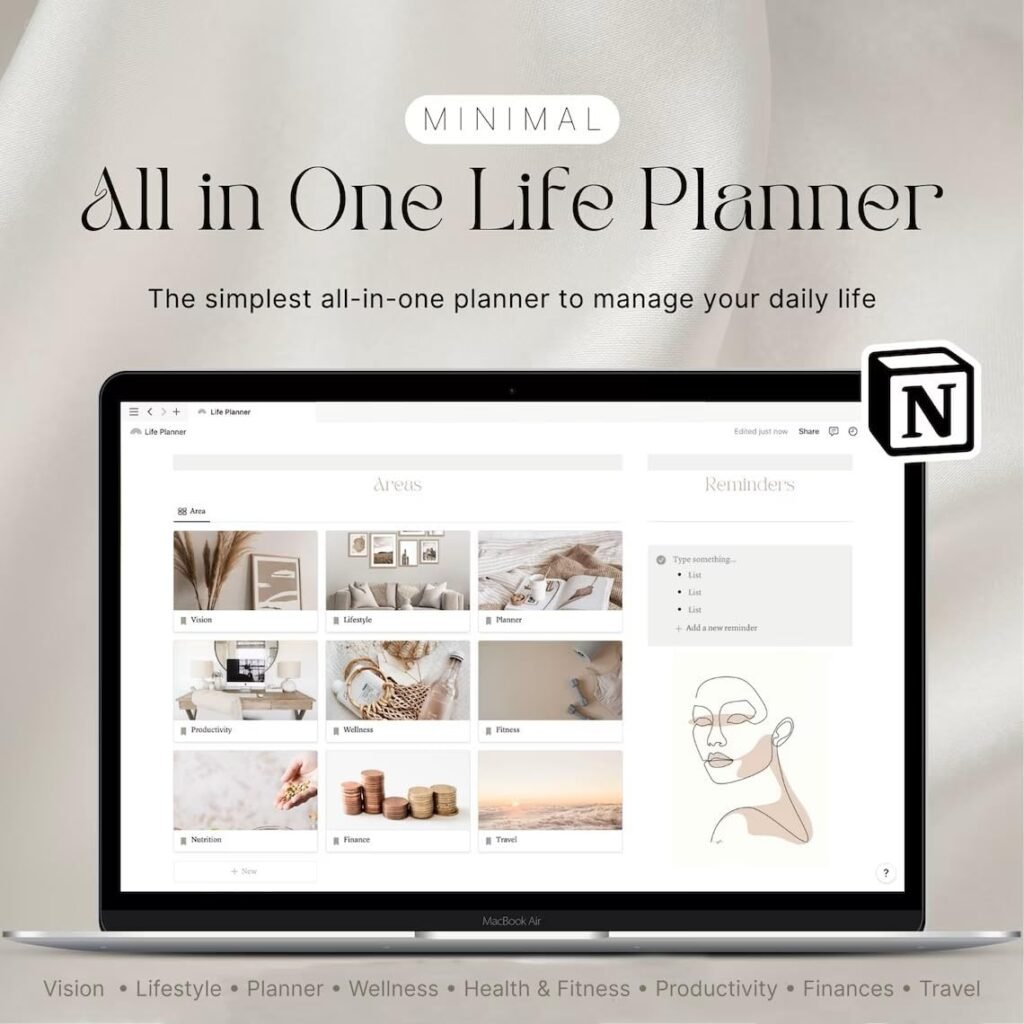 notion to do notion template life plan