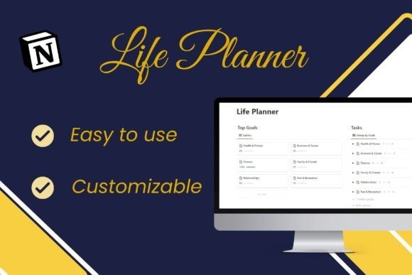 notion to do notion template life plan